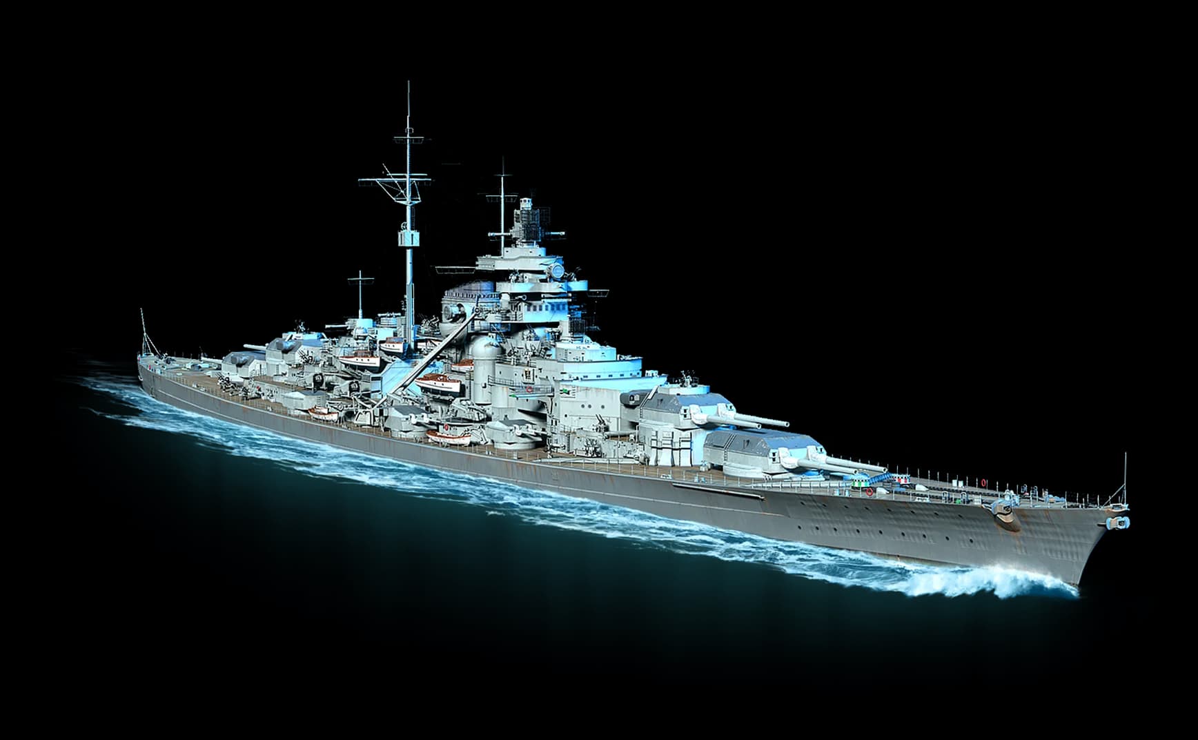 Bismarck from World Of Warships: Legends