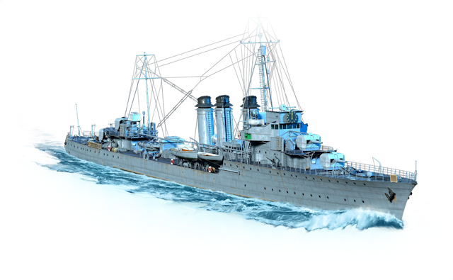Image of Bourrasque from World of Warships