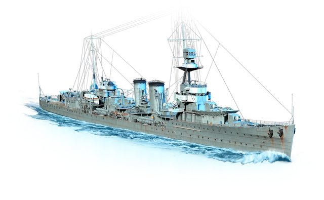 Image of Danae from World of Warships