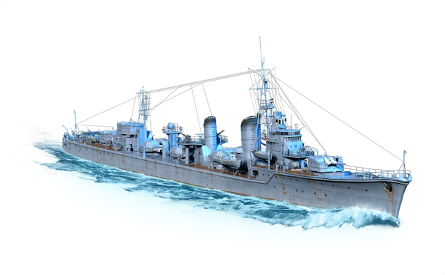 Image of Fubuki from World of Warships