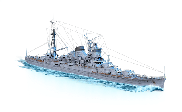 Image of Ibuki from World of Warships