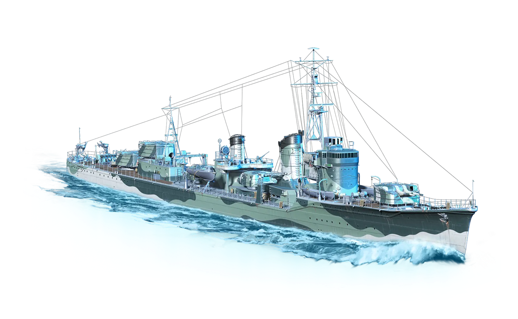 Kirisame from World Of Warships: Legends