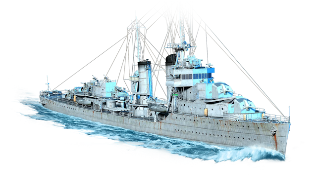 Image of Mahan from World of Warships