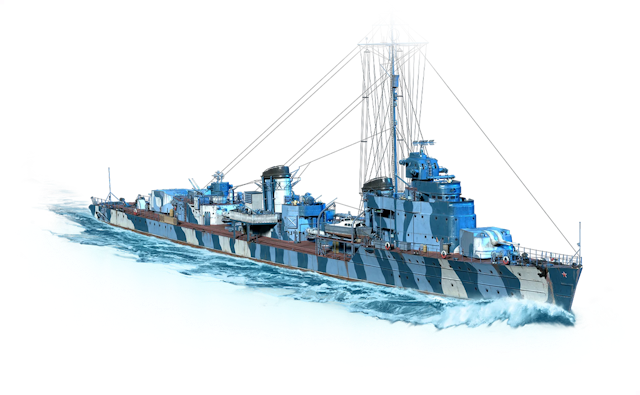Image of Ognevoi from World of Warships